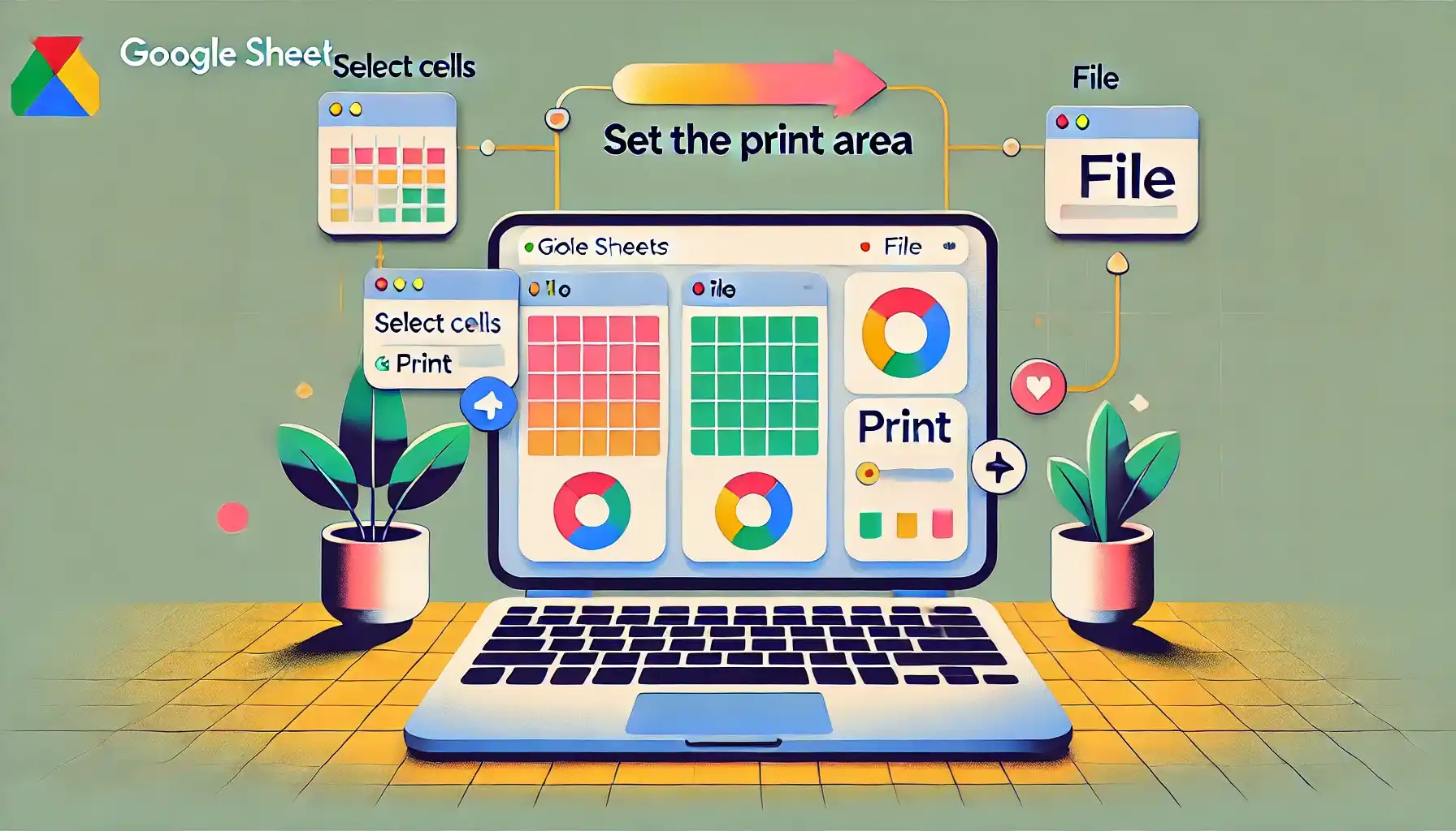 How to Set the Print Area in Google Sheets